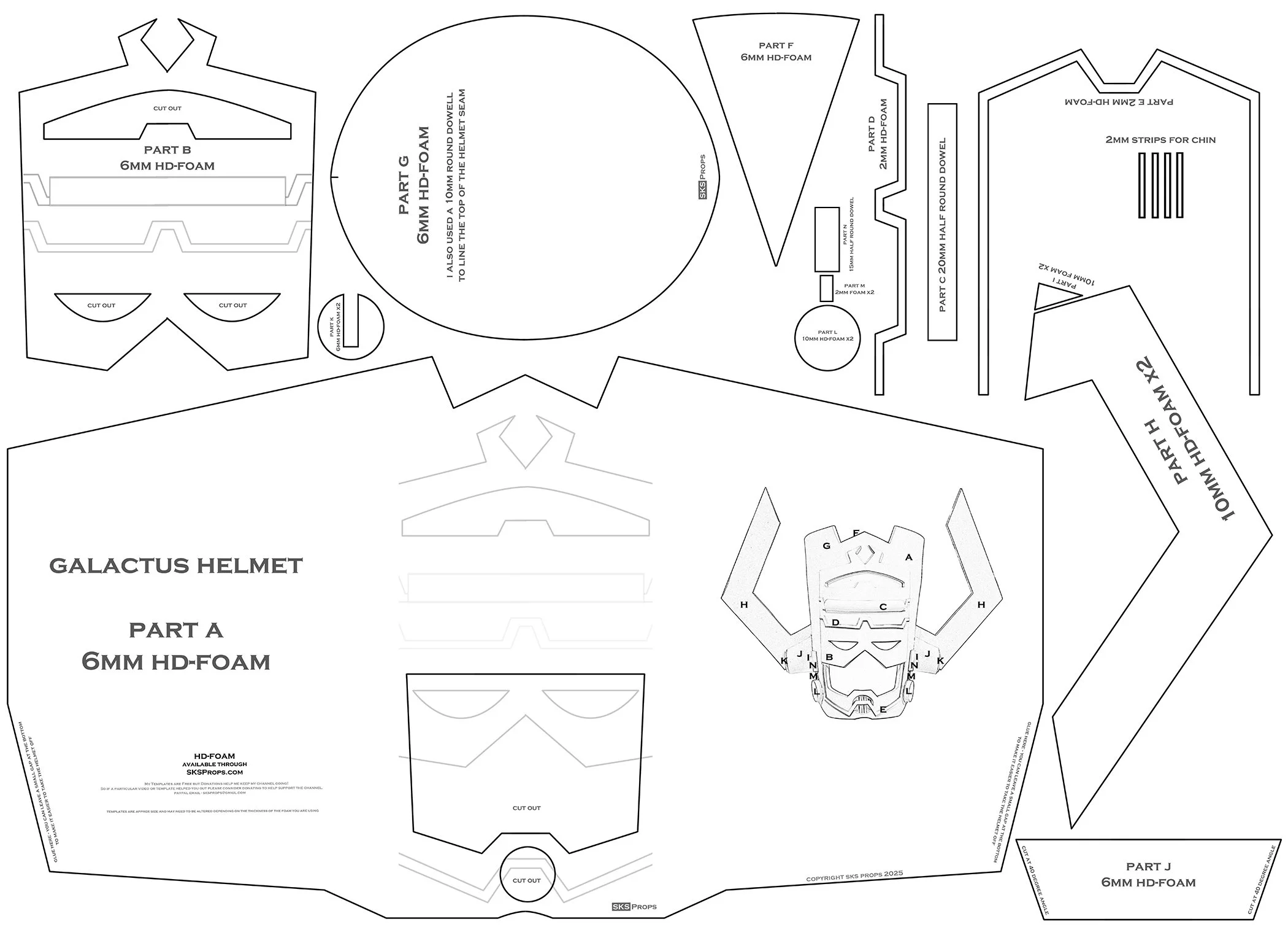 templates — sks props